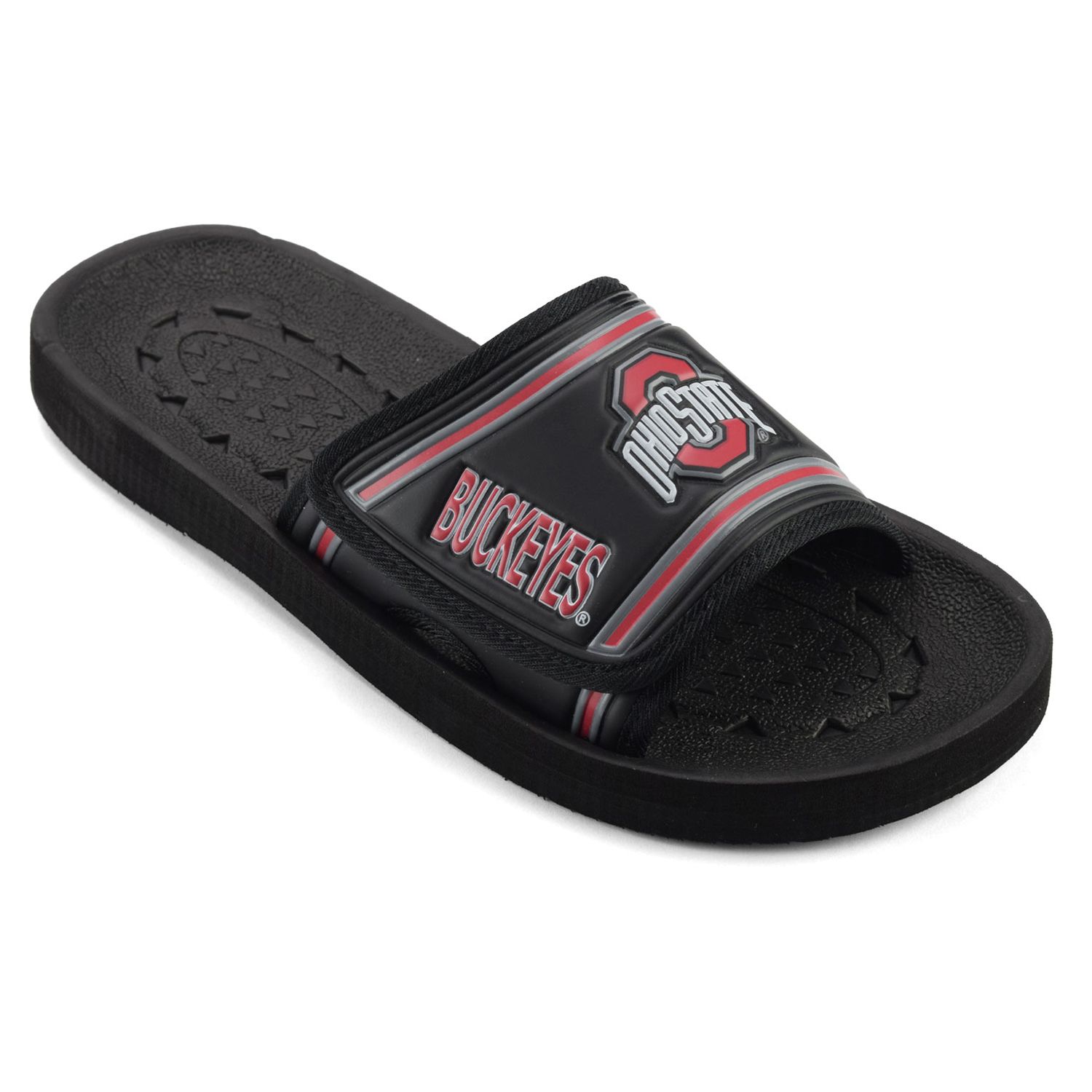 ohio state crocs flip flops