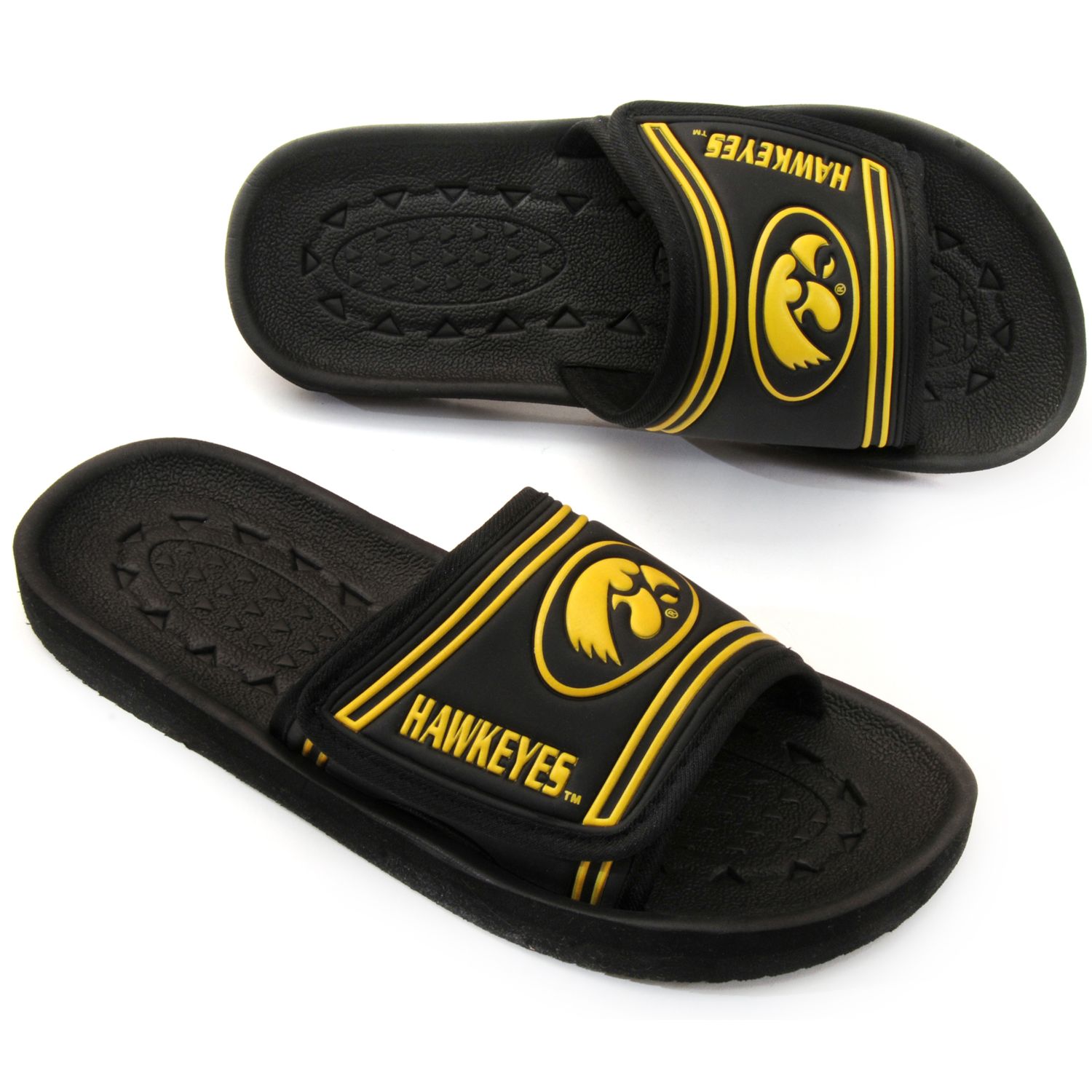 iowa hawkeye flip flops