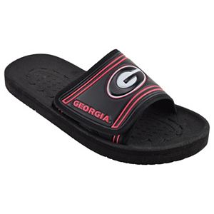 Adult Georgia Bulldogs Slide Sandals