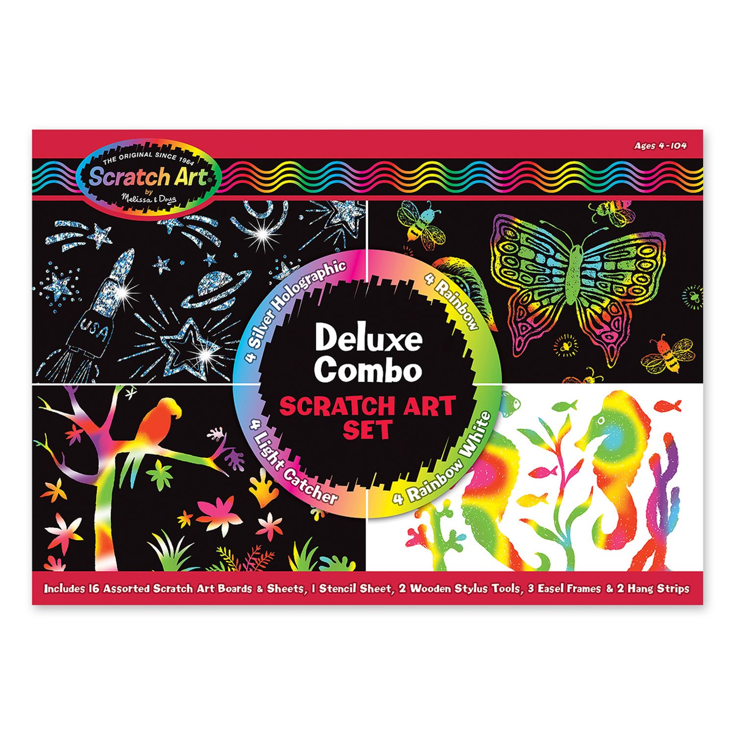 Melissa & Doug Animals, Vehicles & Multi-Theme Coloring Pad