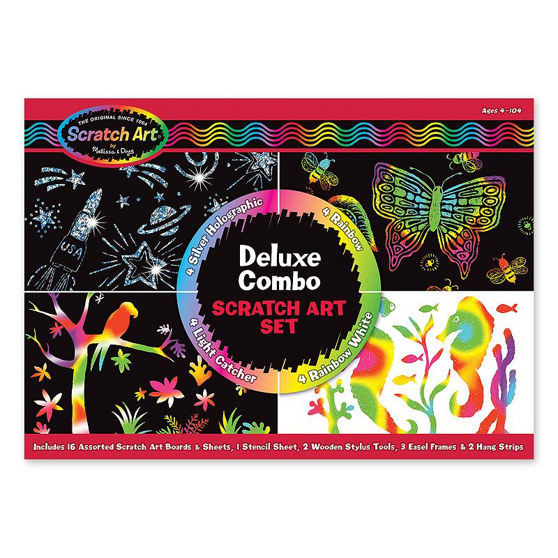 92665661 Melissa & Doug Scratch Art Magic Deluxe Kit, Multi sku 92665661