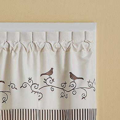 CHF Bird Window Valance