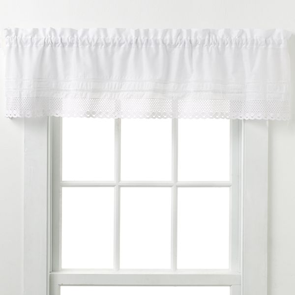 Chf You Crochet Window Valance, What Is The Average Length Of A Curtain Valance