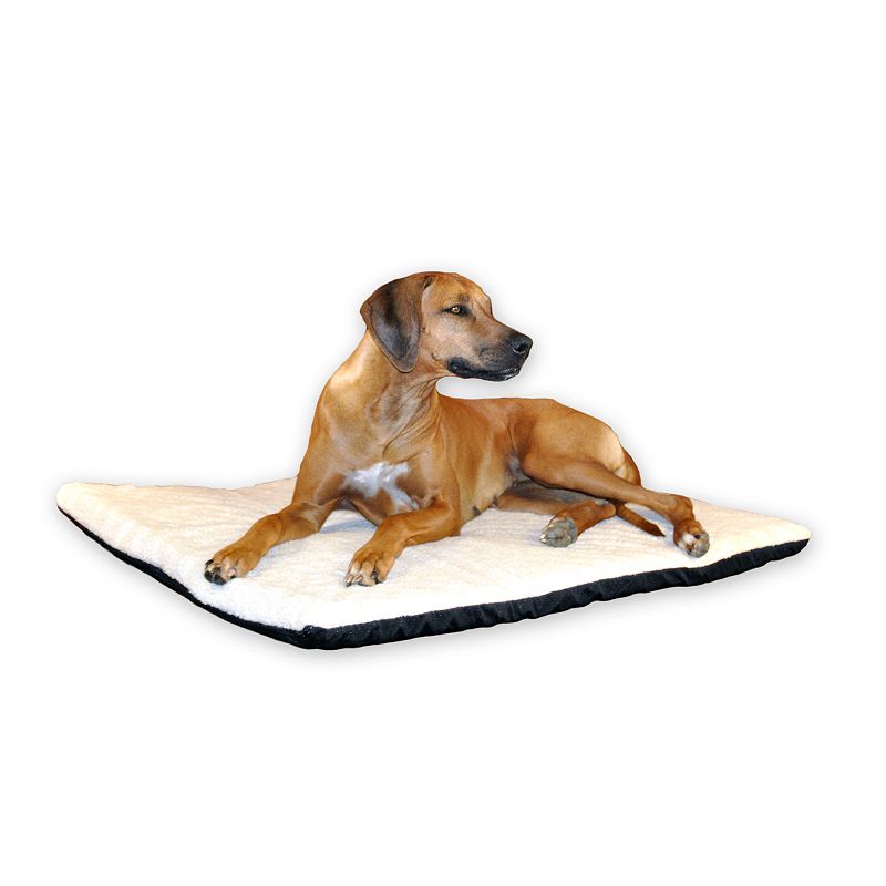 K&H Pet Ortho Thermo-Bed Rectangle Pet Bed - 44 x 33, White, XL