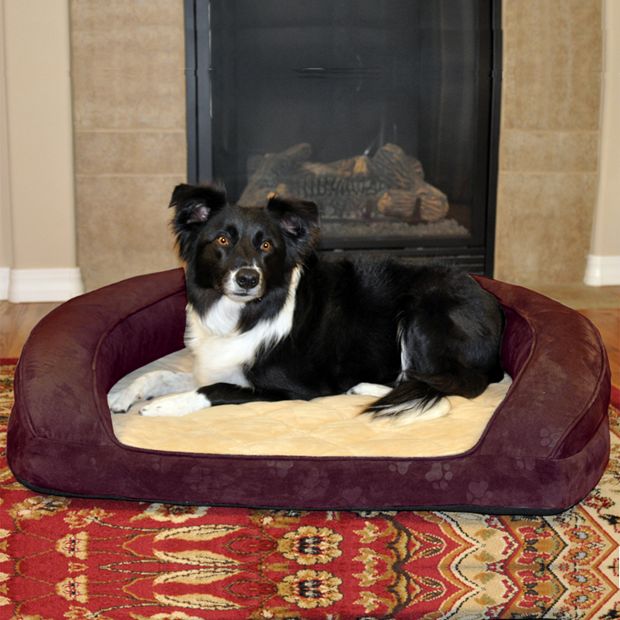 K&h pet products ortho 2024 bolster sleeper pet bed