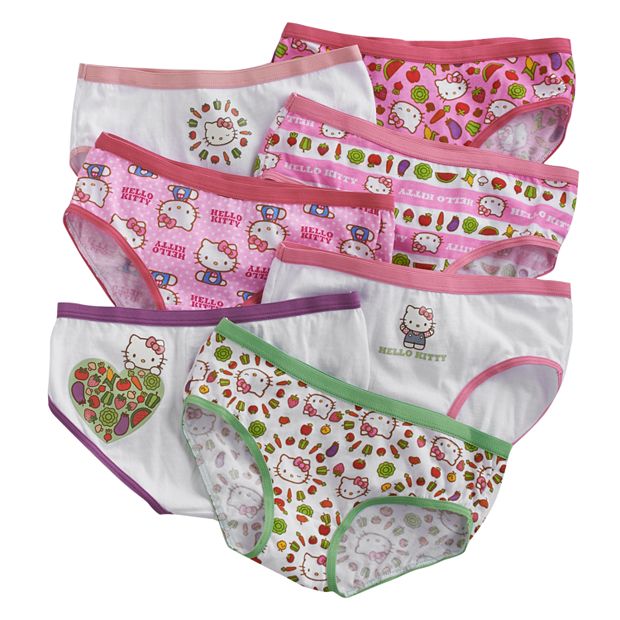 Handcraft Little Girls' Hello Kitty Underwear (Pack of 7) : :  Clothing, Shoes & Accessories