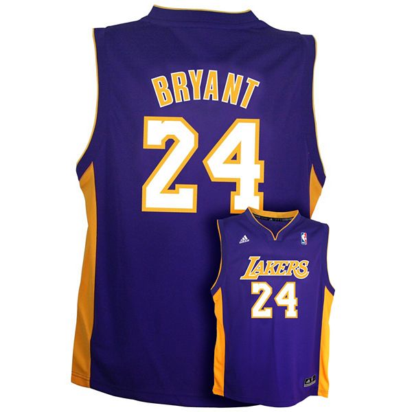 Boys 8-20 adidas Los Angeles Lakers Kobe Bryant Team Color NBA Jersey