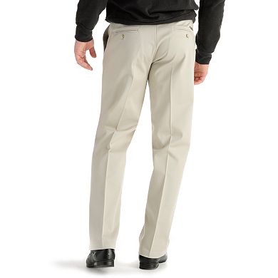 Men's Lee Custom Fit Straight-Fit Flat-Front Pants