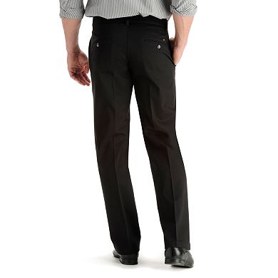 Men's Lee Custom Fit Straight-Fit Flat-Front Pants