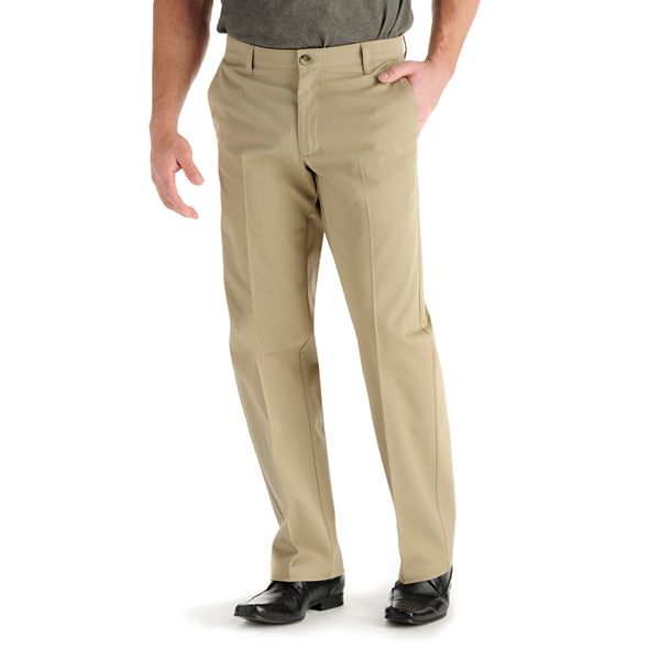Men's Lee® Custom Fit Straight-Fit Flat-Front Pants