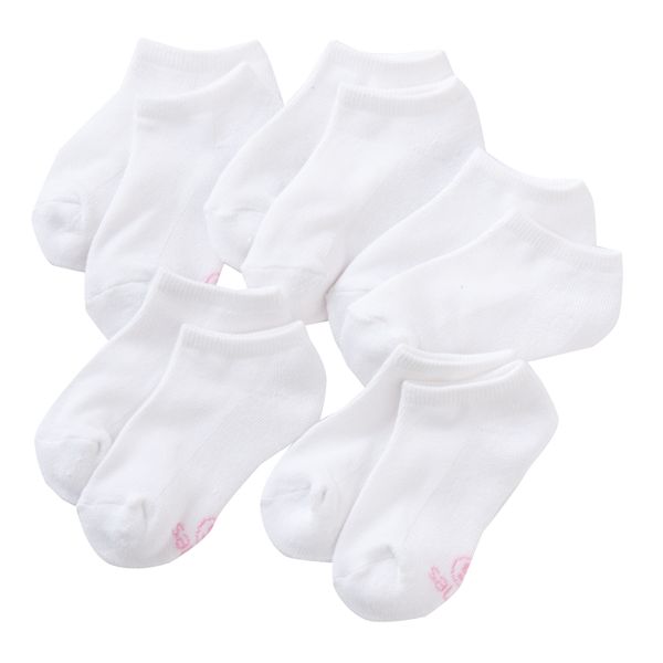 Girls Hanes® 5-pk. Low-Cut Socks