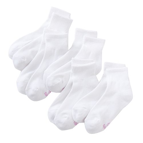 Girls Hanes 5pk. Ankle Socks