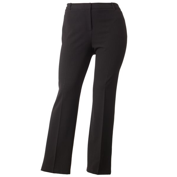 Plus Size 212 Collection Slimming Curvy Fit Pants