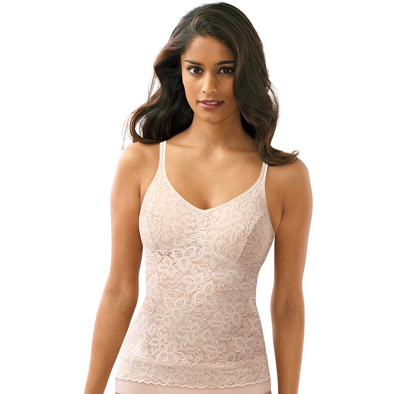 Womens Bali Lace N Smooth Firm-Control Shaping Camisole 8L12, Size: XXXL,