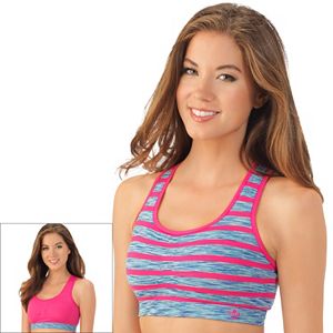 Lily of France Bra: Reversible Medium-Impact Sports Bra: 2151801