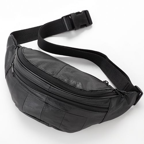 Buxton Leather Fanny Pack