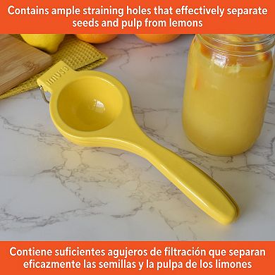 IMUSA Yellow Lemon Squeezer