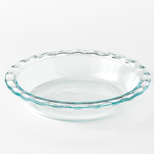 Glass pie deals dish