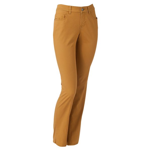 Sonoma Goods For Life® Modern Fit Twill Straight-Leg Pants