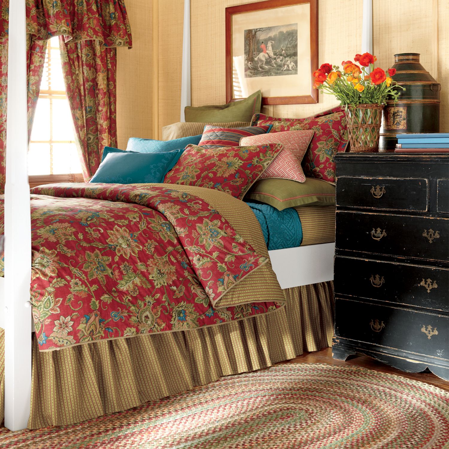 Chaps Annabelle 4 Pc Comforter Set Queen