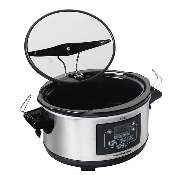Hamilton Beach Stay or Go Programmable Slow Cooker with Party