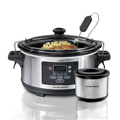 Hamilton Beach Stay or Go 6-qt. Slow Cooker with Food Warmer