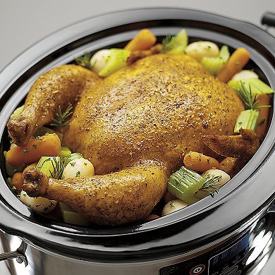 Hamilton Beach Stay or Go 6-qt. Slow Cooker with Food Warmer