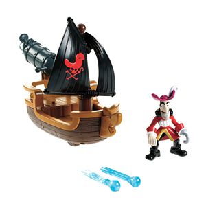 Disney Jake and the Never Land Pirates Captain Hook's Battle Boat by Fisher-Price