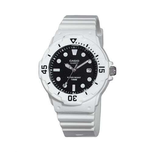 casio women's white watch