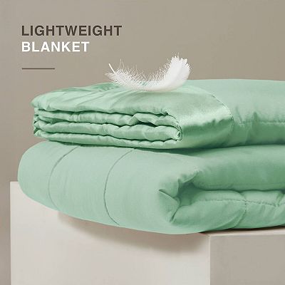 Madison Park Windom Lightweight Down Alternative Bed Blanket with