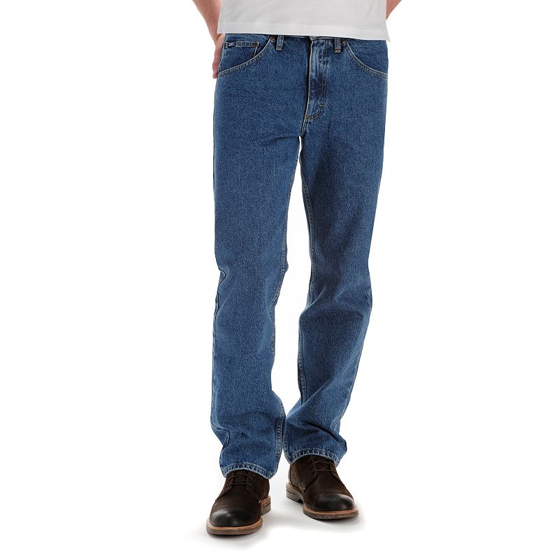 Men's Lee Regular Fit Straight Leg Jeans, Size: 29X32, Blue