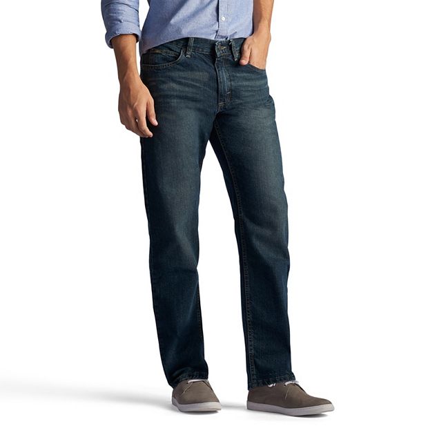 Men’s Regular Fit Straight Leg Jeans in Patriot