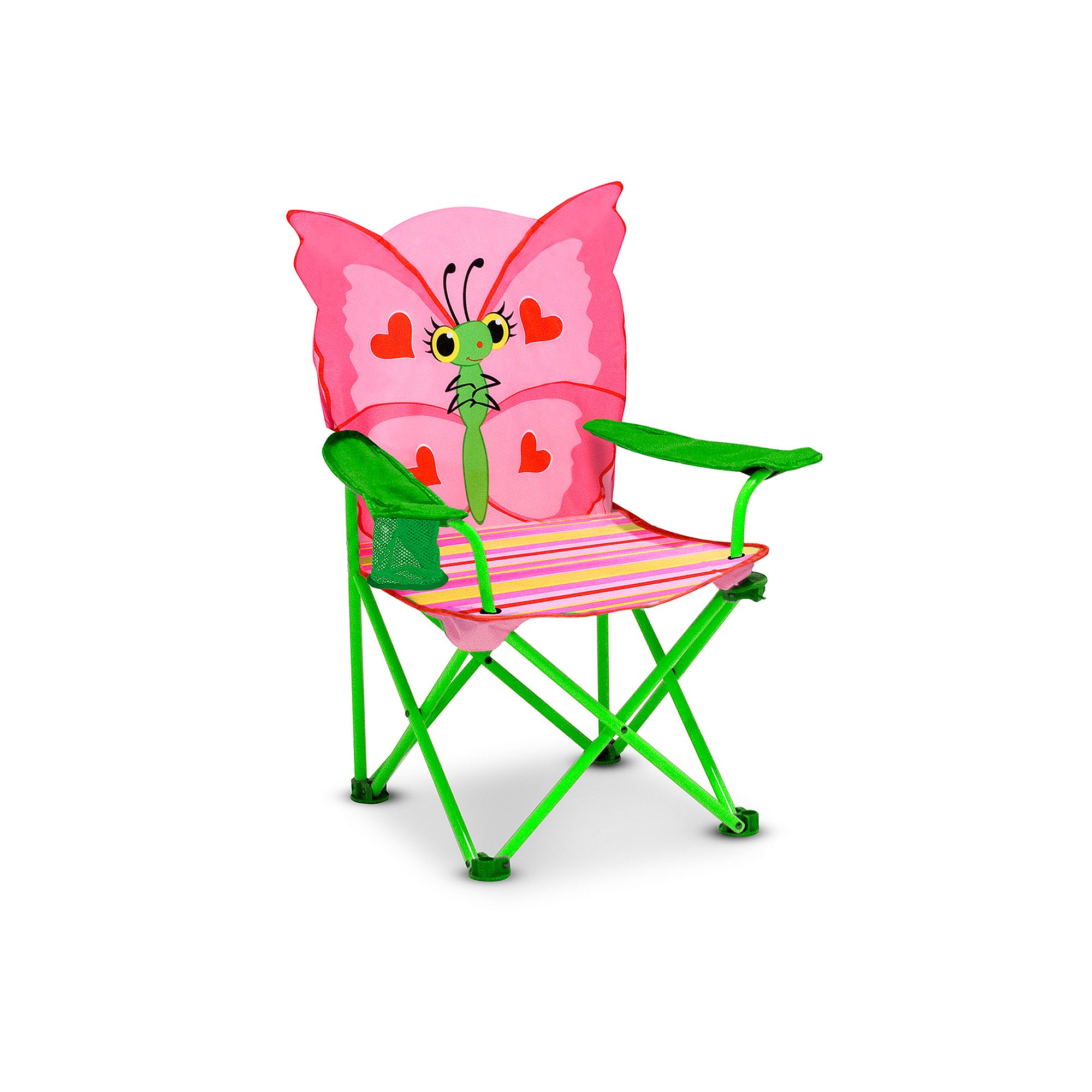 Melissa & Doug Bella Butterfly Folding Chair, Multi