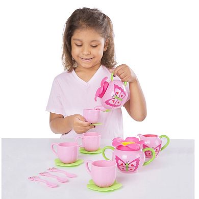 Melissa & Doug Bella Butterfly Tea Set