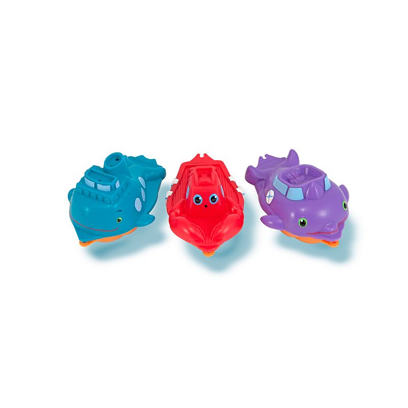 Melissa and Doug Maritime Mates 3-pc. Boat Parade Set, Multicolor