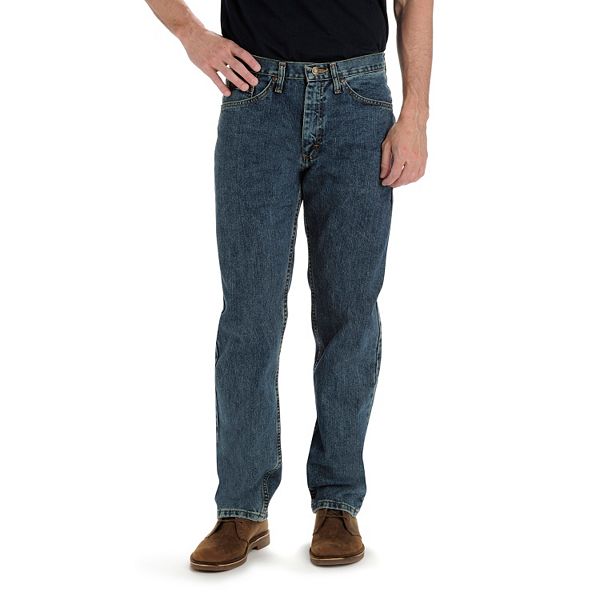 Lee Mens Jeans Relaxed Fit Denim Slightly Tapered Leg Light Medium Dark 20055 