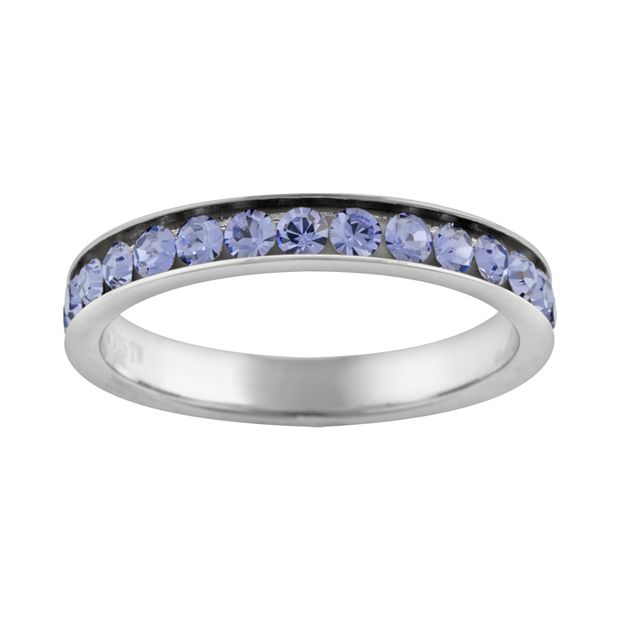 Crystal eternity ring outlet