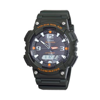Casio Men's Tough Solar Illuminator Analog & Digital Chronograph Watch