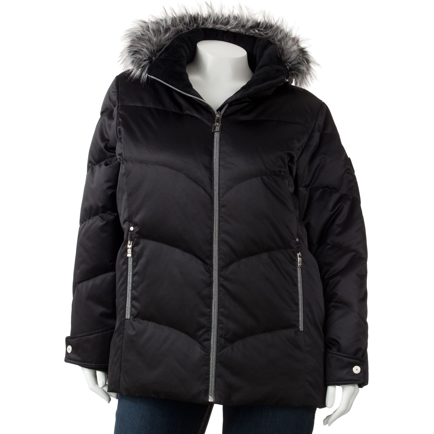 kohls down puffer jacket