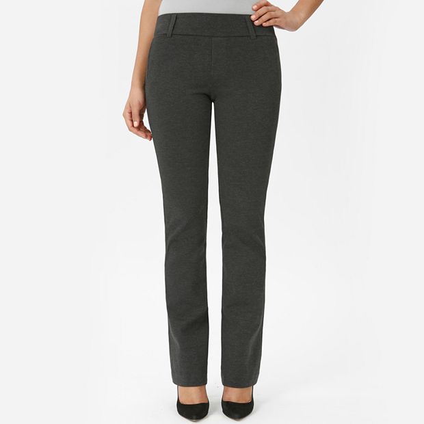 Buy Solid Ponte Pants with Buttons