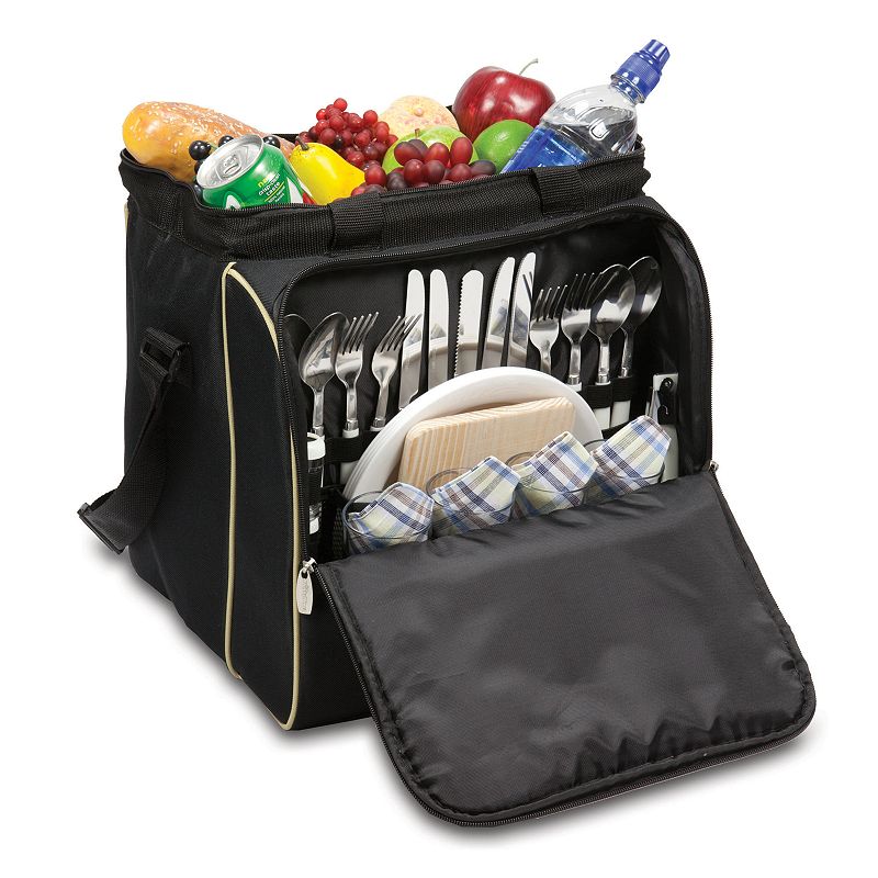 Picnic Time Verdugo Picnic Tote, Black