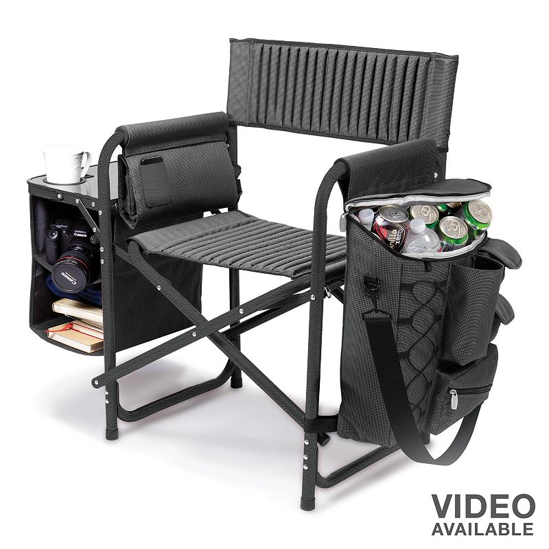 Picnic Time Fusion Chair, Grey