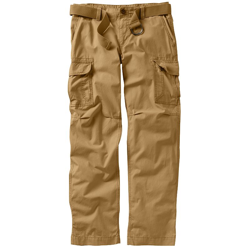 Men's Urban Pipeline® Canvas Cargo Pants, Size: 32x34, Bri...