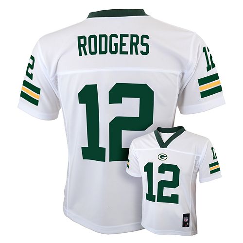 Boys 820 Green Bay Packers Aaron Rodgers NFL Replica Jersey