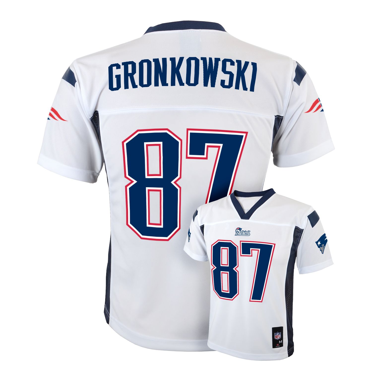 white gronk jersey