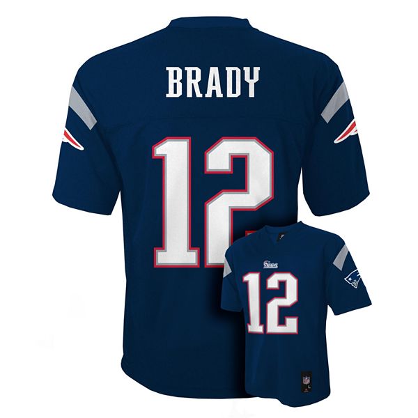 2018-19 NEW ENGLAND PATRIOTS BRADY #12 NIKE GAME JERSEY (ALTERNATE) XL -  W/TAGS