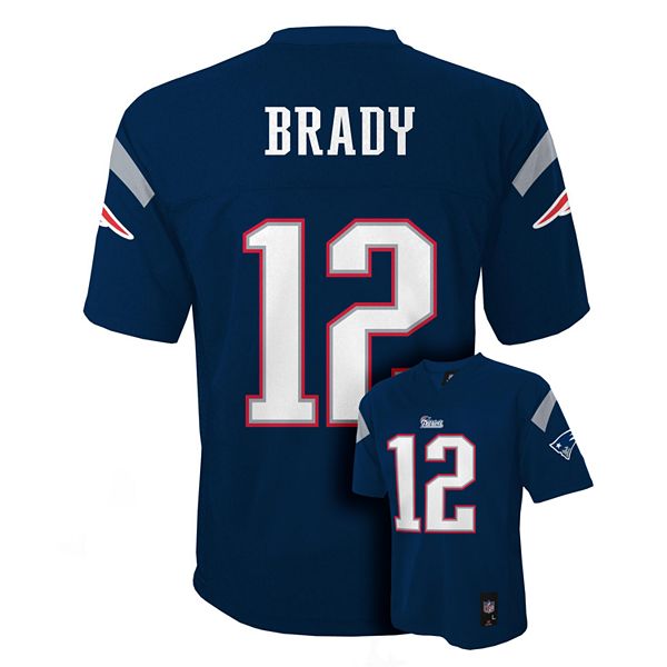 Boys 8-20 New England Patriots Tom Brady NFL Replica Jersey