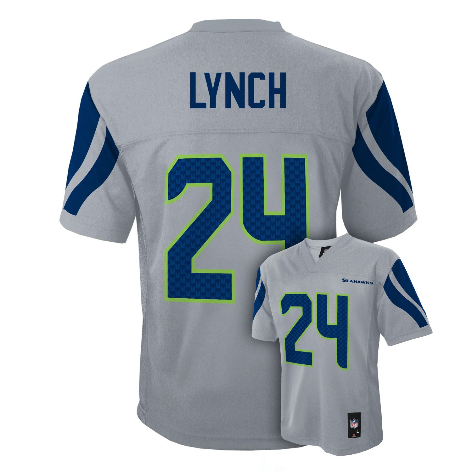 marshawn lynch youth medium jersey