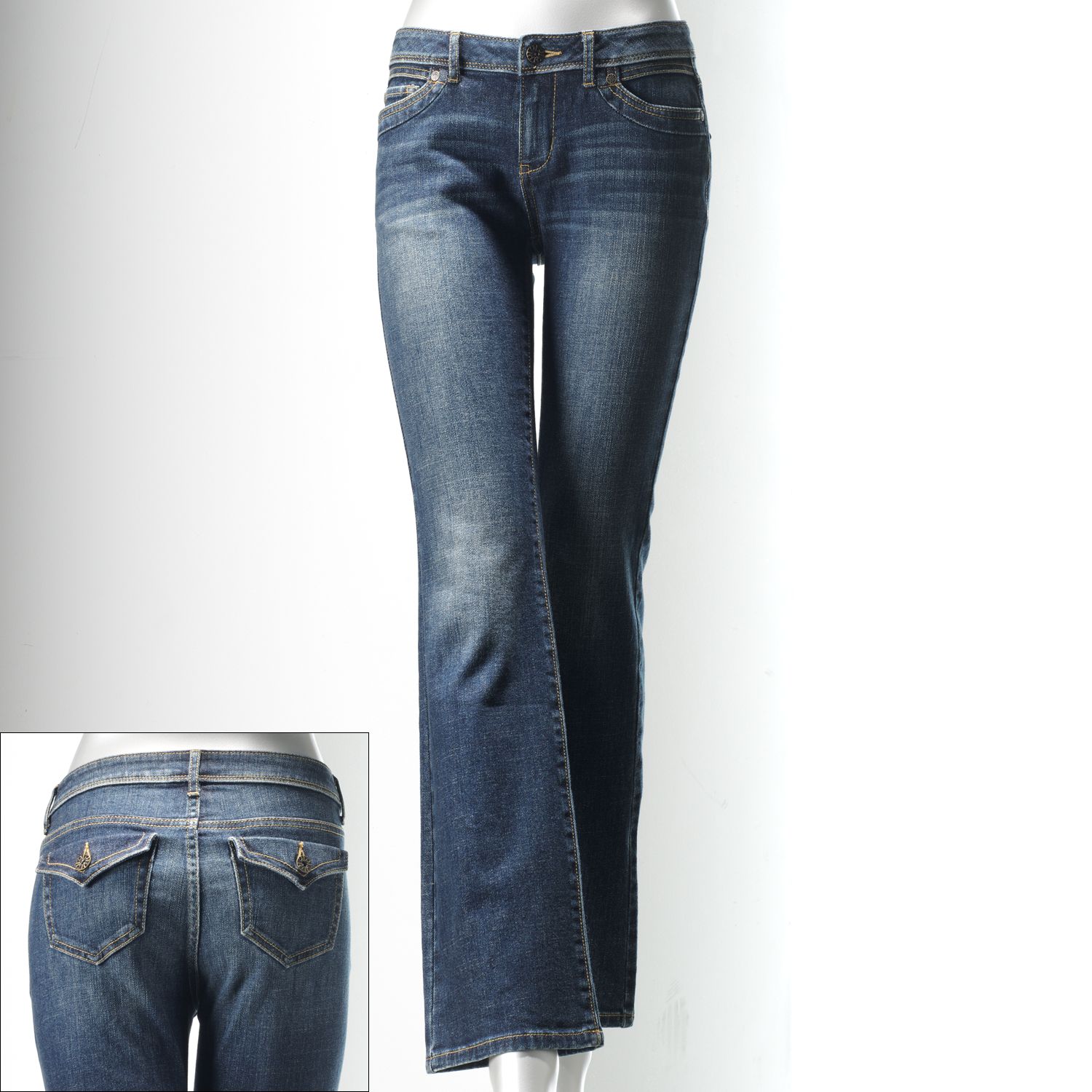 simply vera bootcut jeans