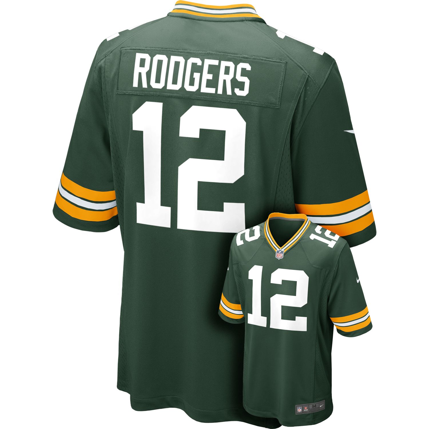 aaron rodgers jersey mens large
